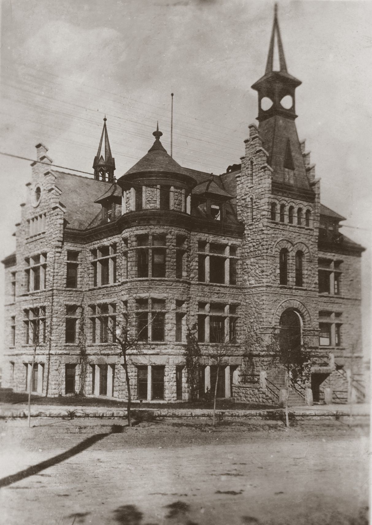 The first Helena High School - One time use granted